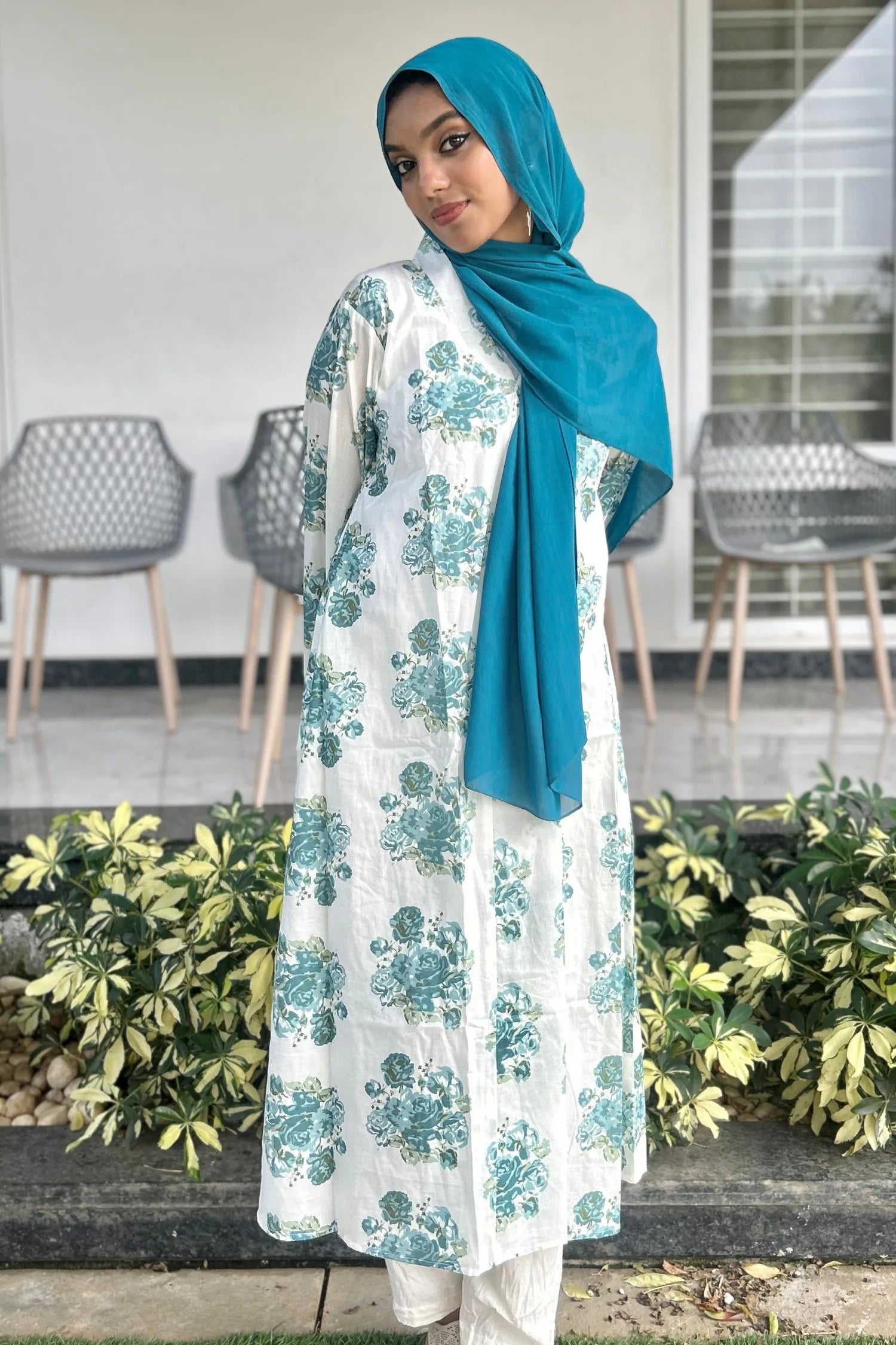 Floral Long Kurti
