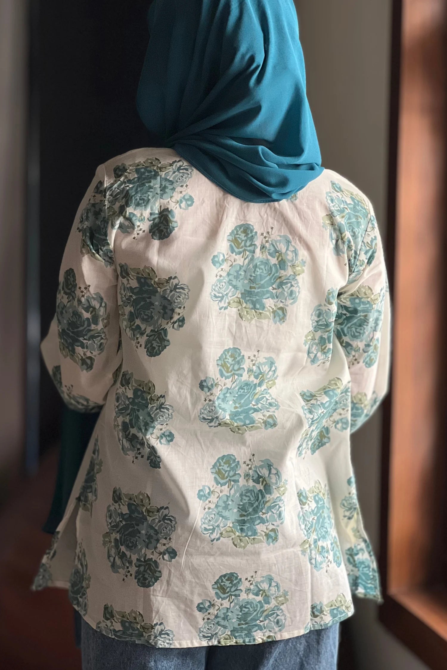 Floral Short Kurti