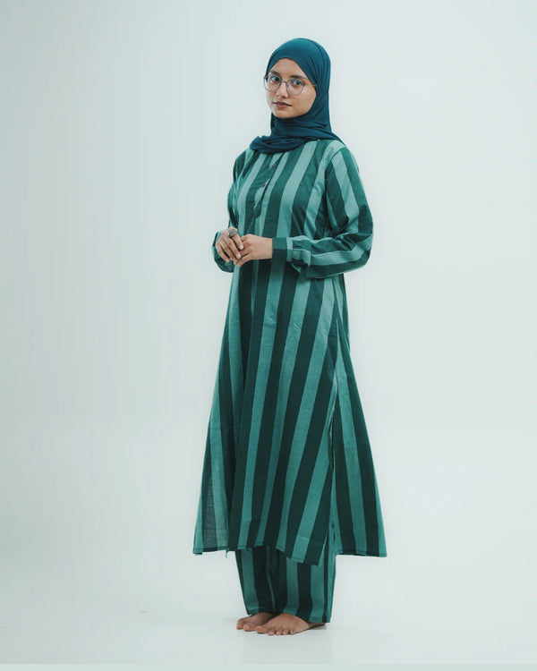 Forest Stripe Cord Set