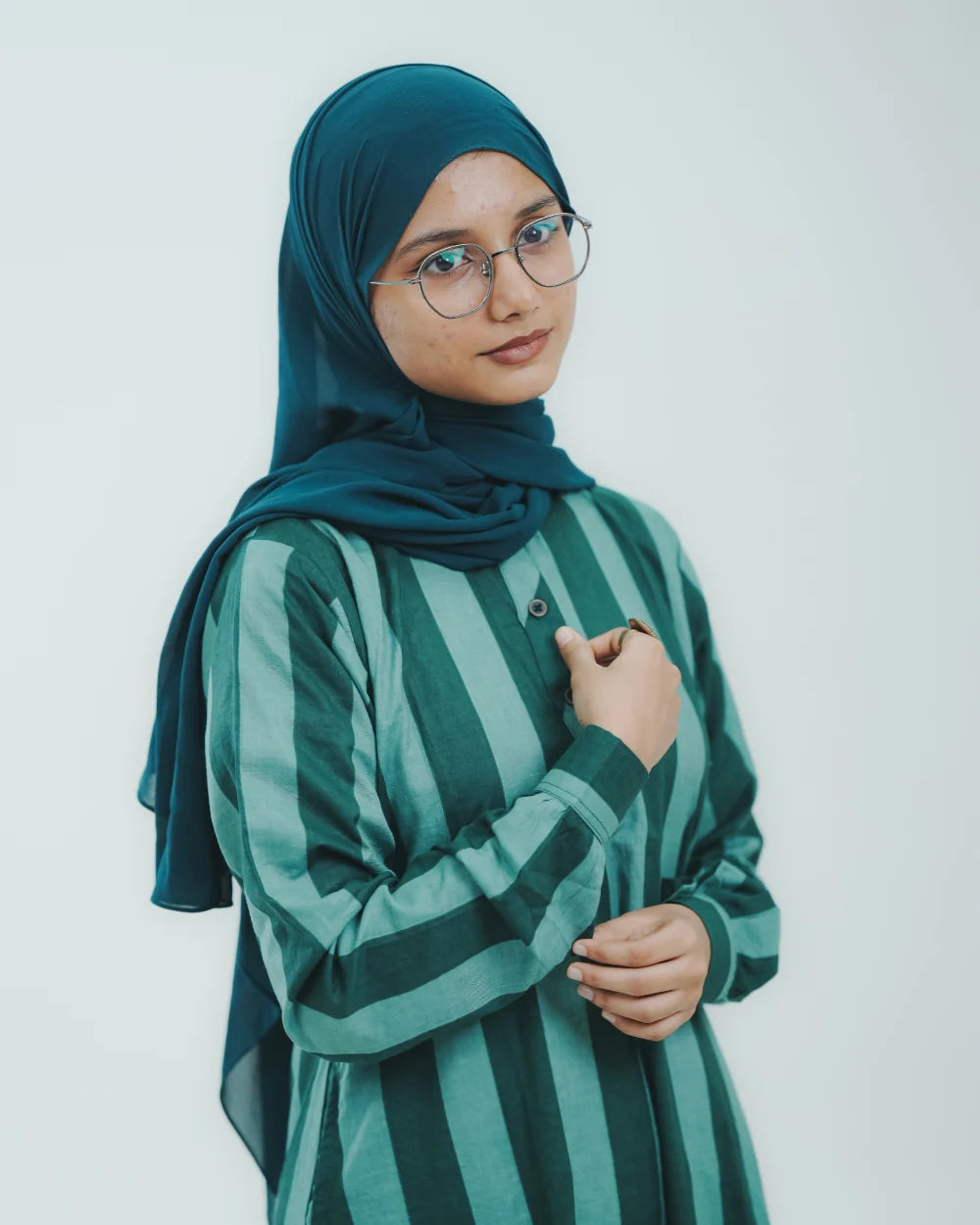 Forest Stripe Cord Set