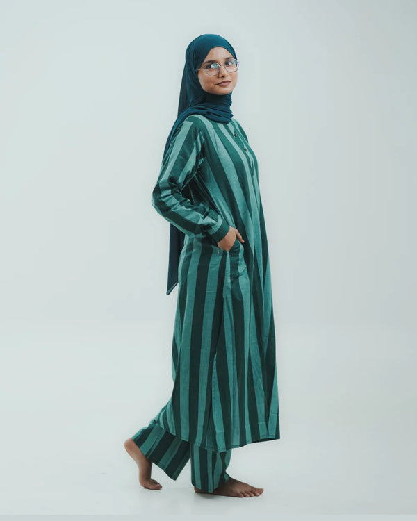 Forest Stripe Cord Set