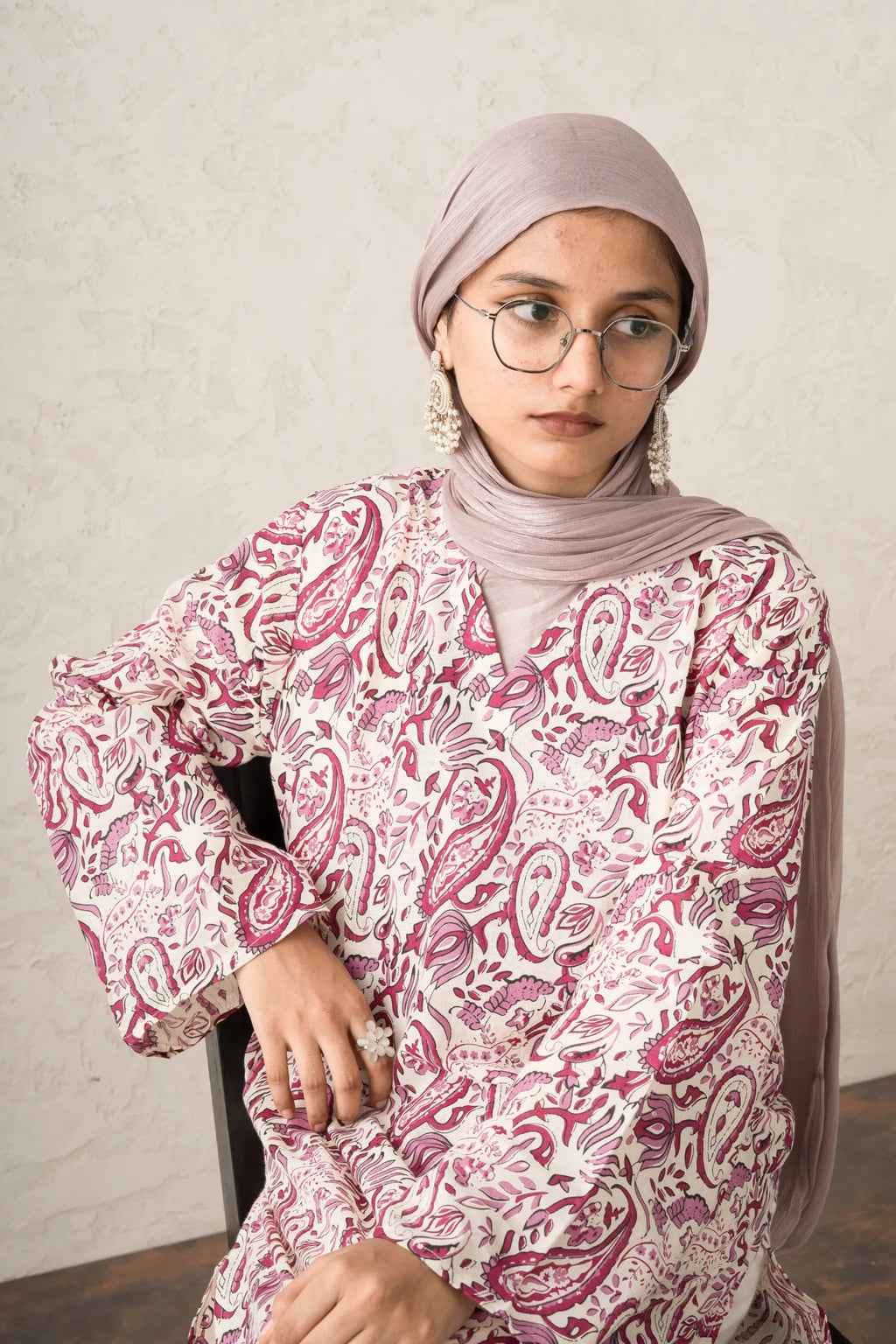 Gul Noor Knee Kurti