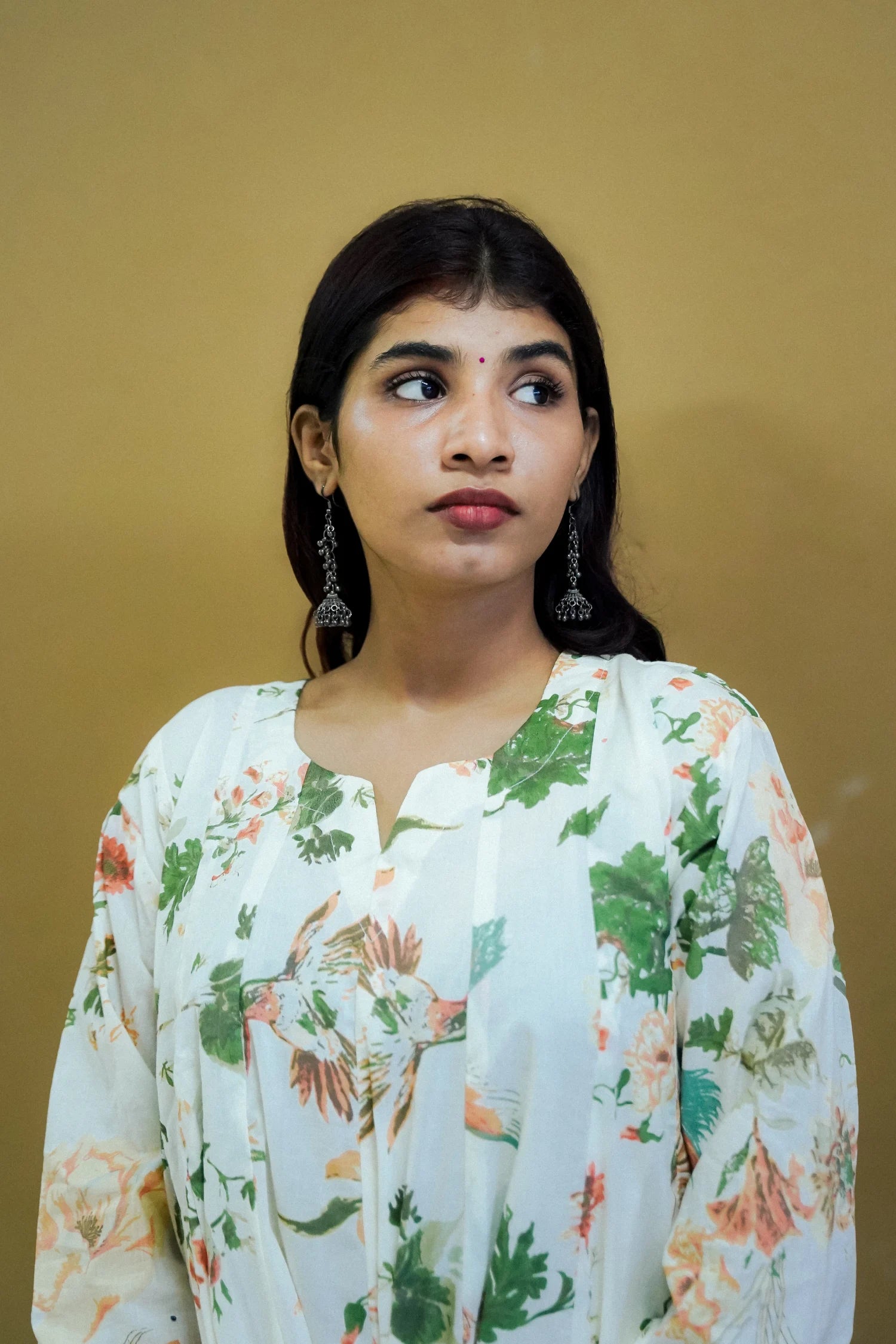 Ivory Petal Kurti