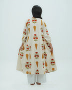 Kesariya Bloom Kurti