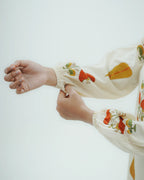 Kesariya Bloom Kurti
