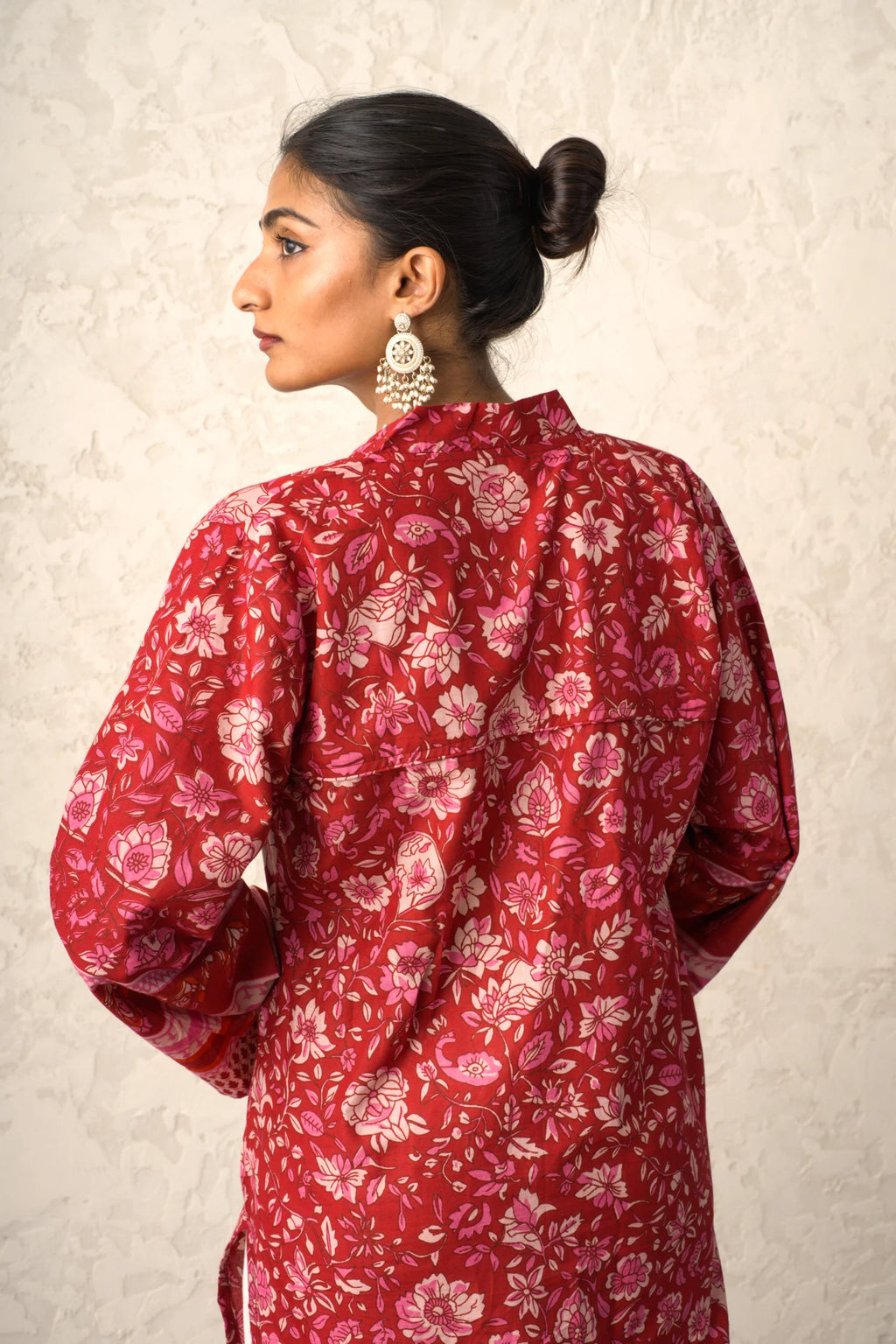 Laal Rang Long Kurti