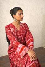 Laal Rang Long Kurti