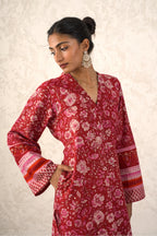 Laal Rang Long Kurti