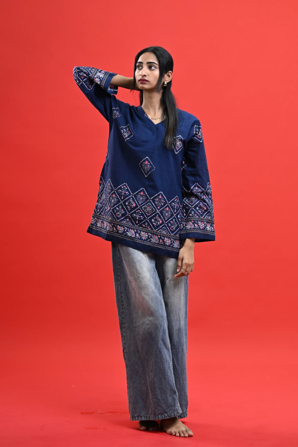 Luna Short Kurti