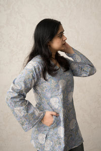 Meher Sky Short Kurti
