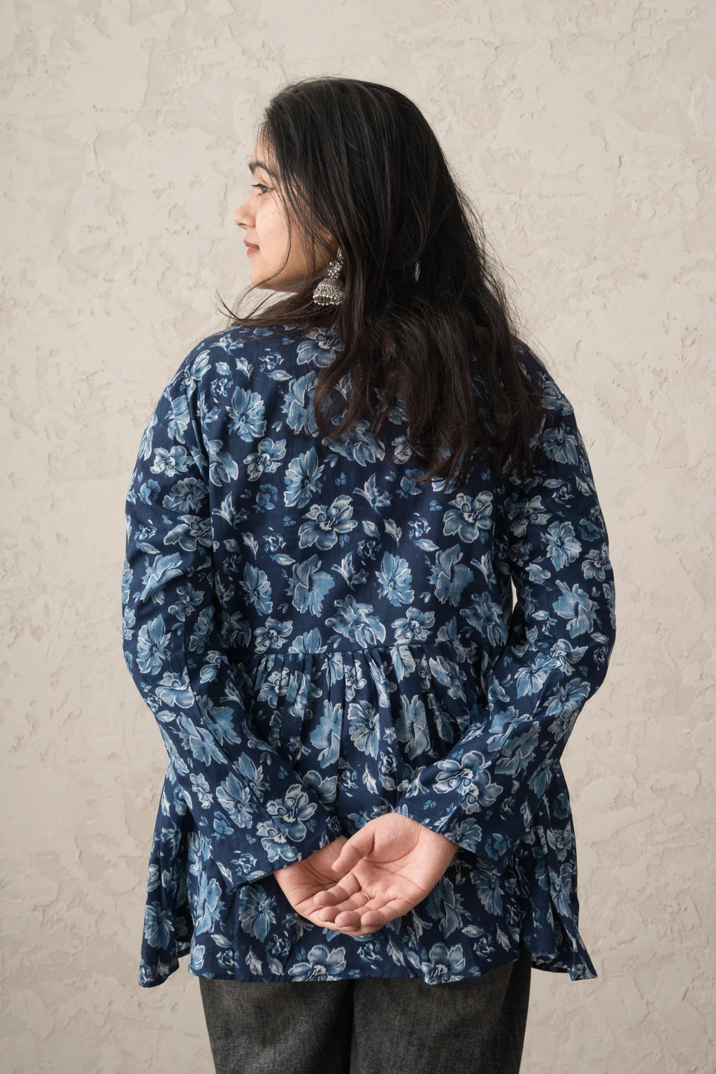 Moonshade Flared Short Kurti