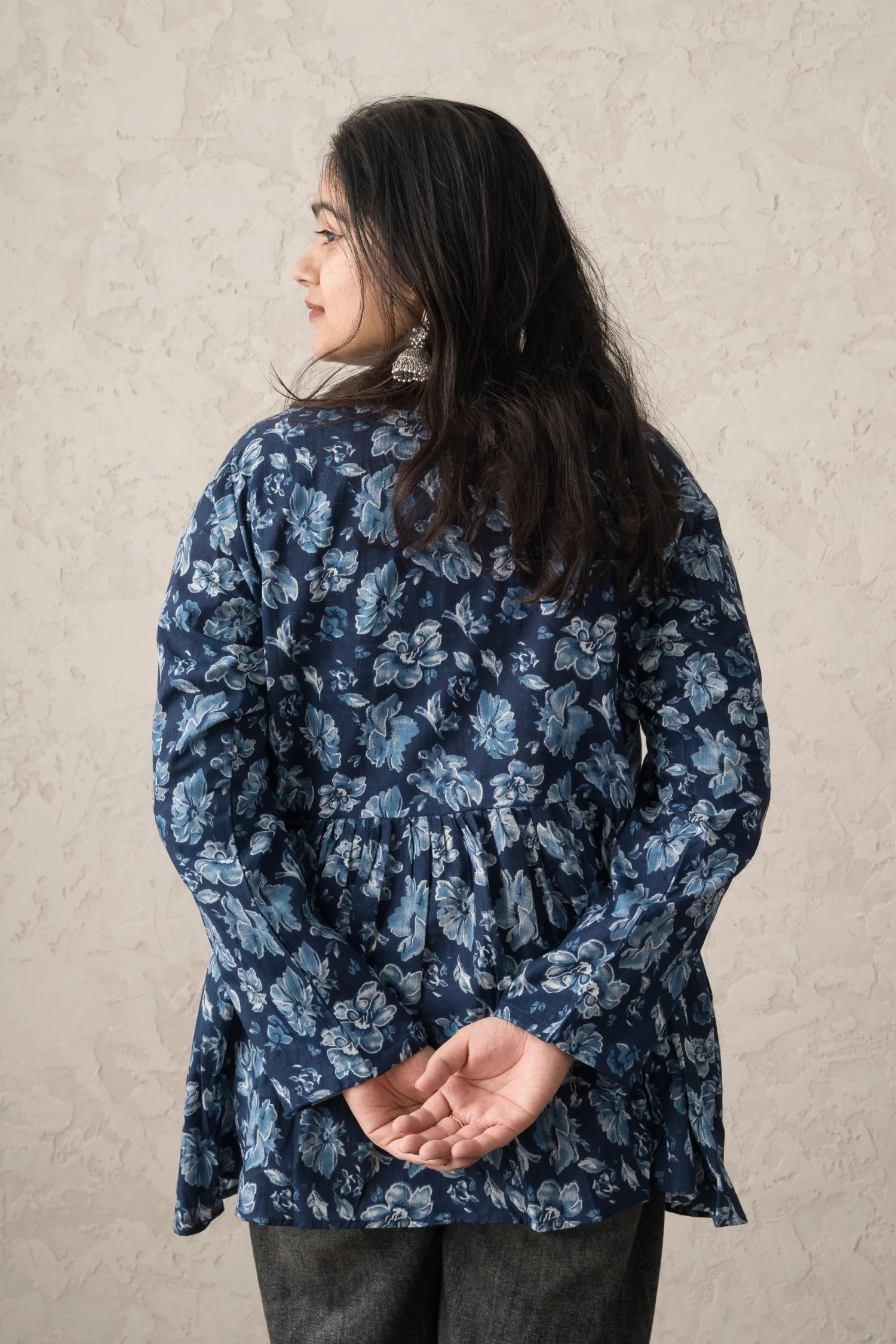 Moonshade Flared Short Kurti