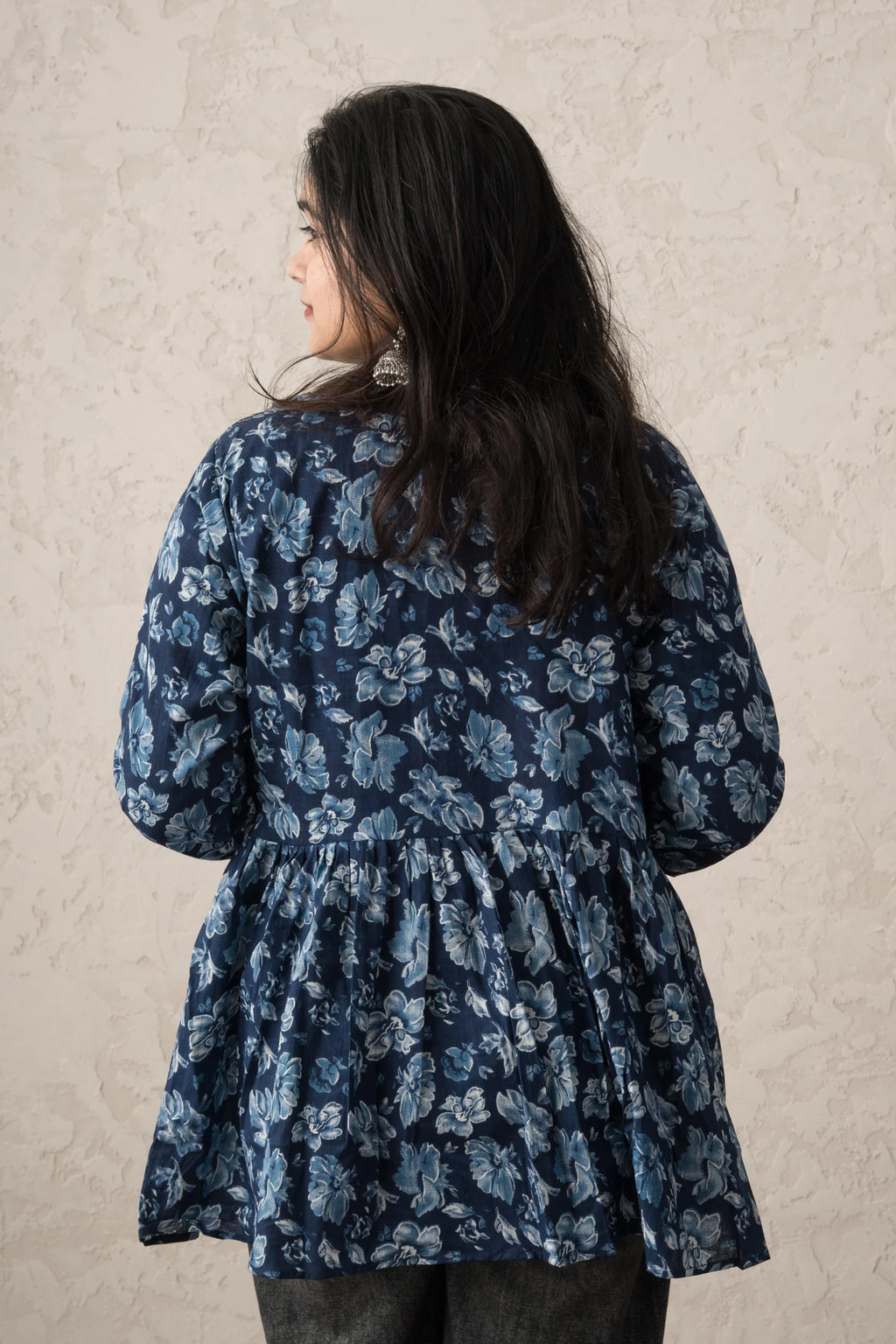 Moonshade Flared Short Kurti