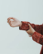 Noor Umbrella Terracotta Kurti