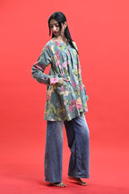 Olive Petal Kurti