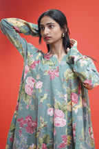 Olive Petal Kurti