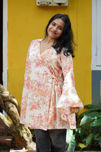 Peach Blossom Short Kurti