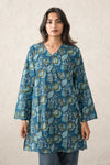 Peacock Knee Kurti
