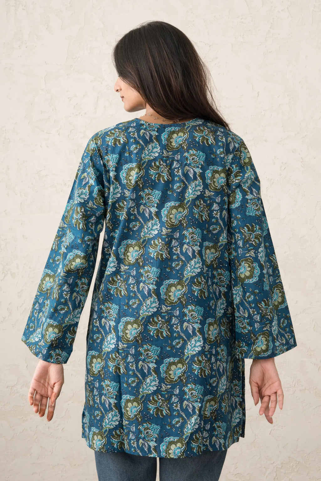 Peacock Knee Kurti