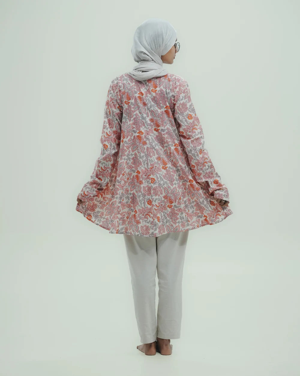 Rosette Umbrella Kurti