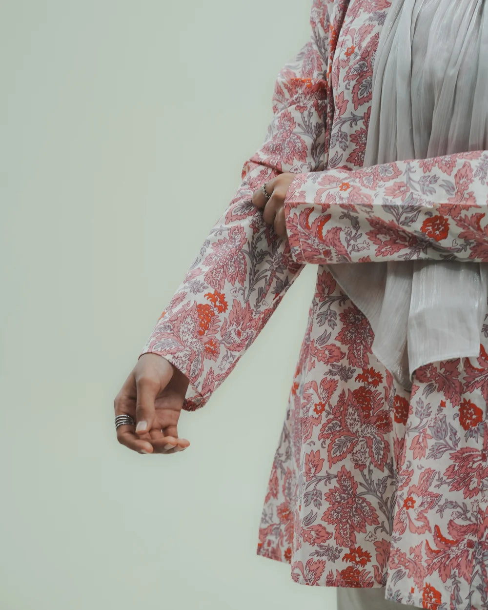 Rosette Umbrella Kurti