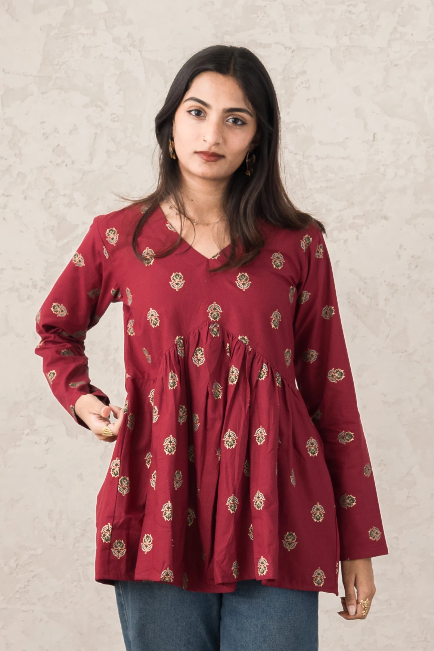 Rubi Flared Short Kurti
