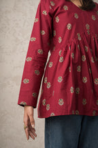Rubi Flared Short Kurti