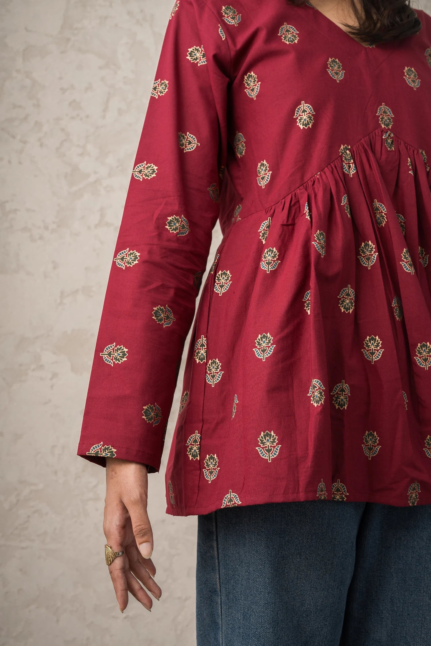 Rubi Flared Short Kurti