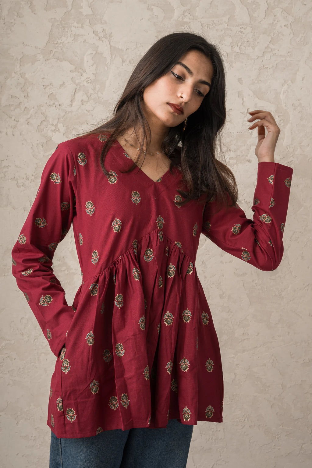 Rubi Flared Short Kurti