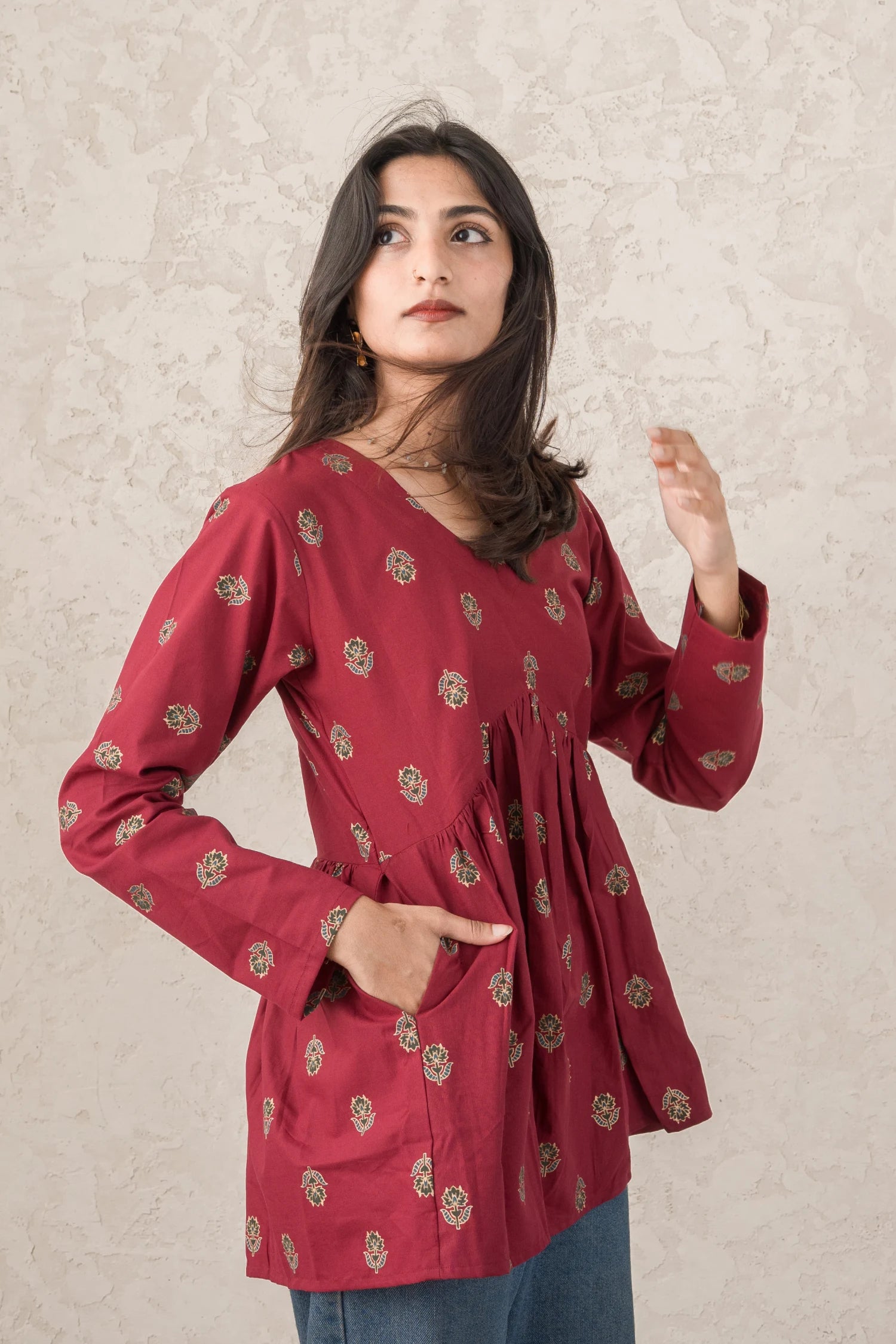 Rubi Flared Short Kurti