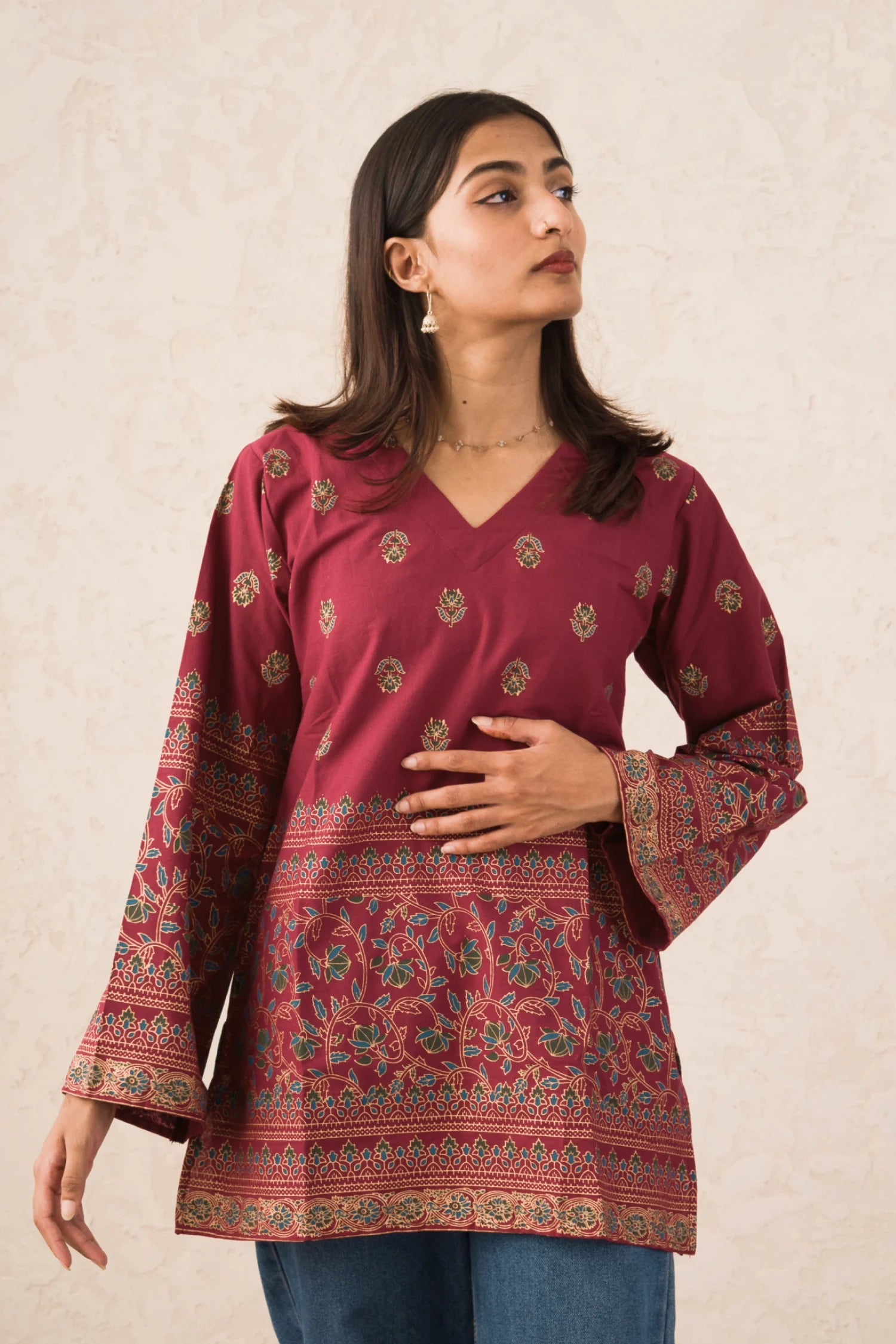 Ruby Short Kurti