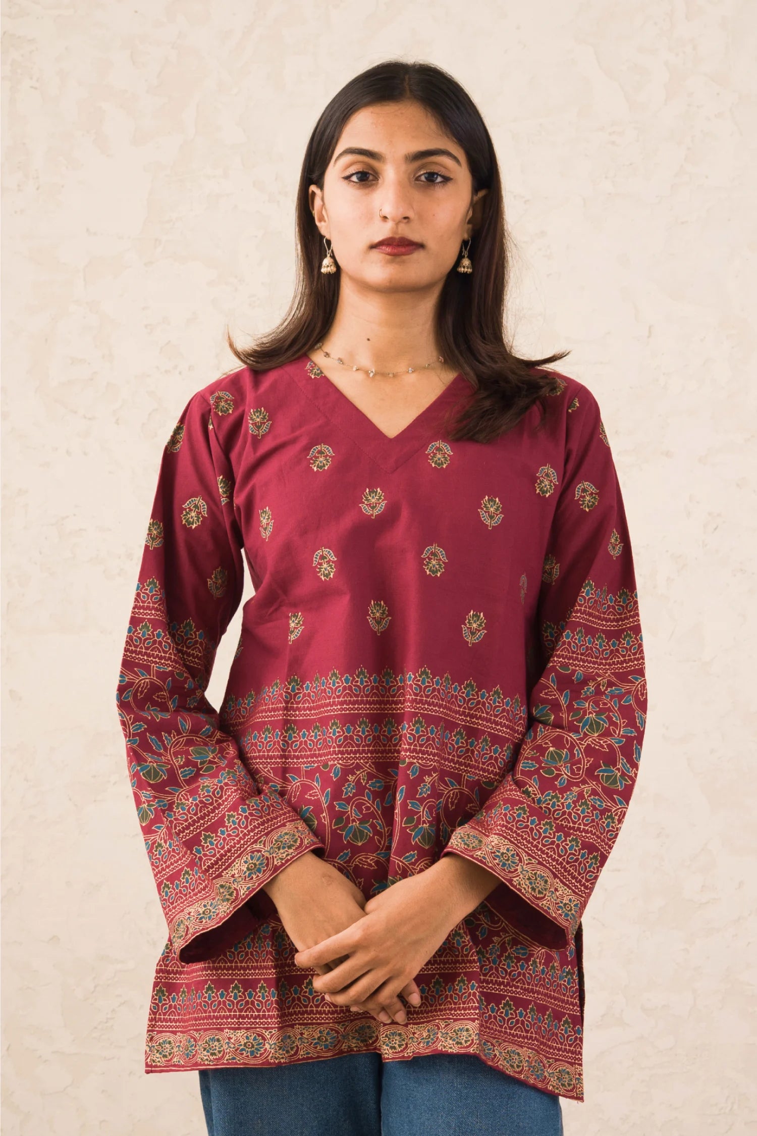 Ruby Short Kurti