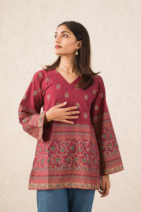 Ruby Short Kurti