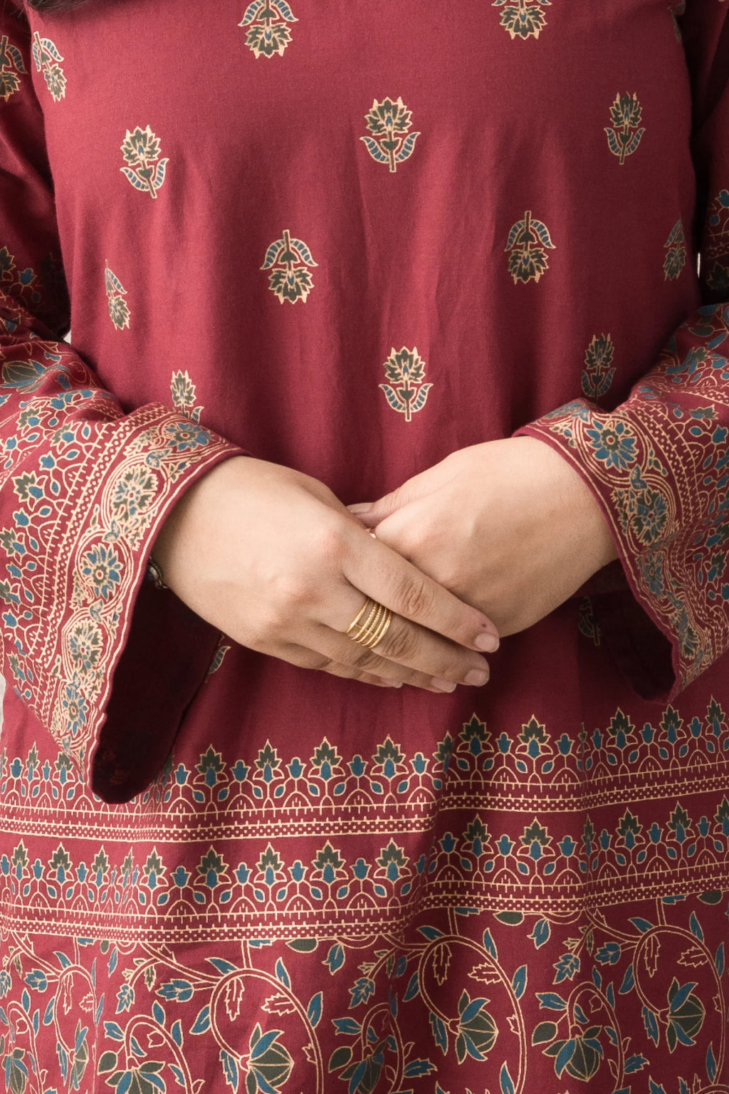 Ruby Knee Kurti