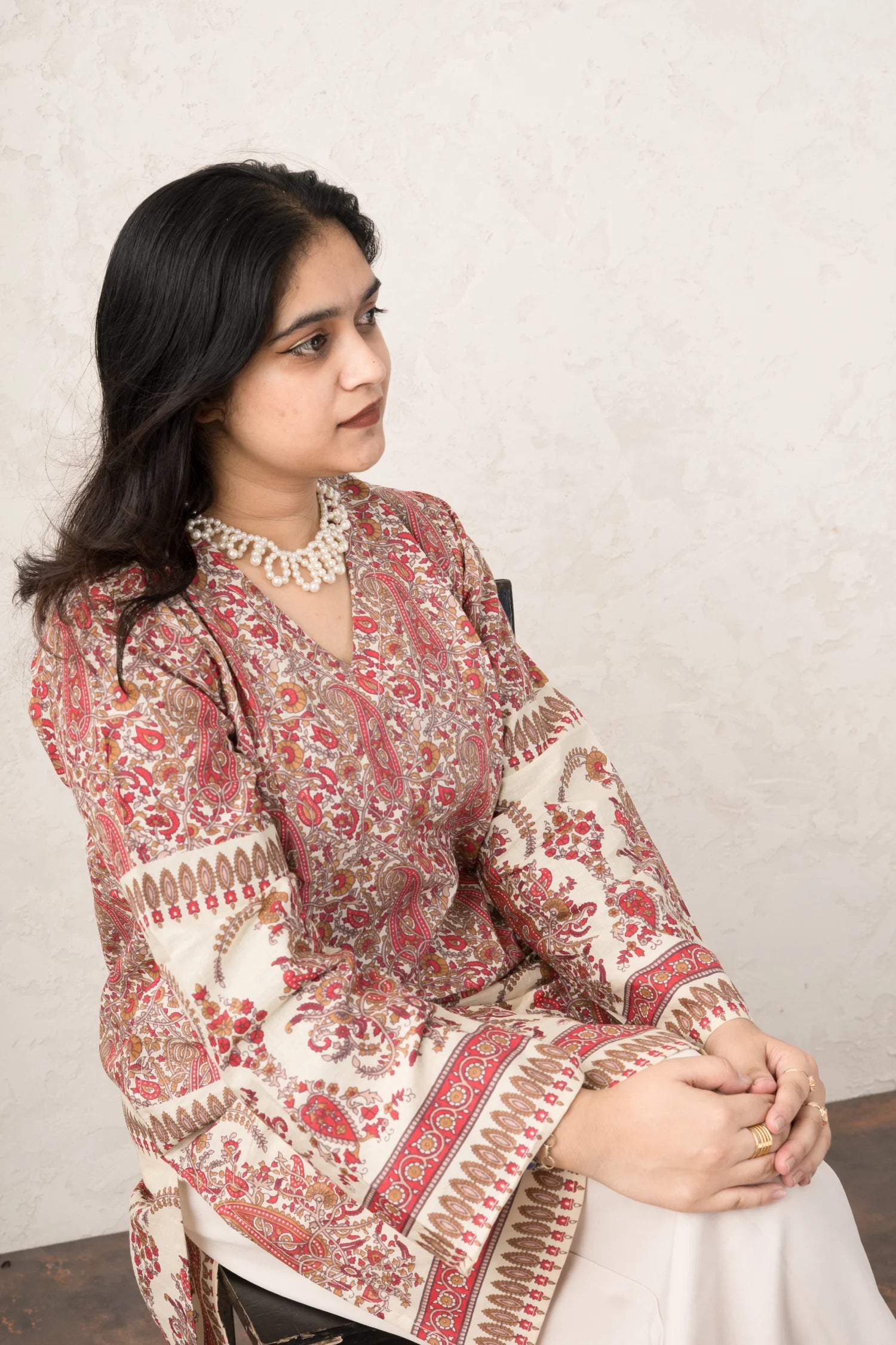 Ruhaani Knee Kurti