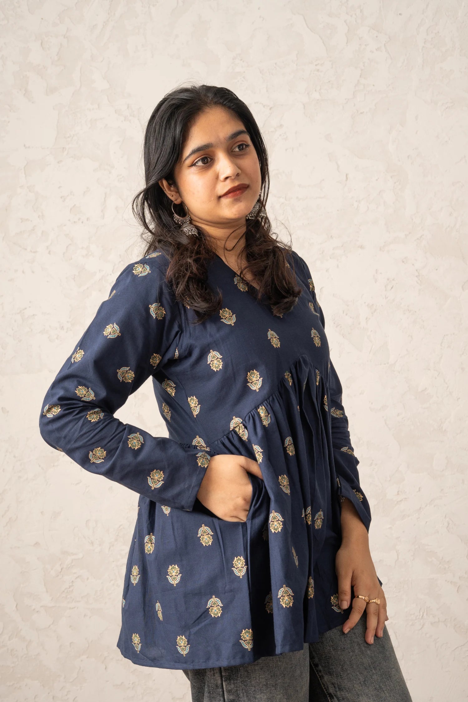 Sapphire Flared Short Kurti