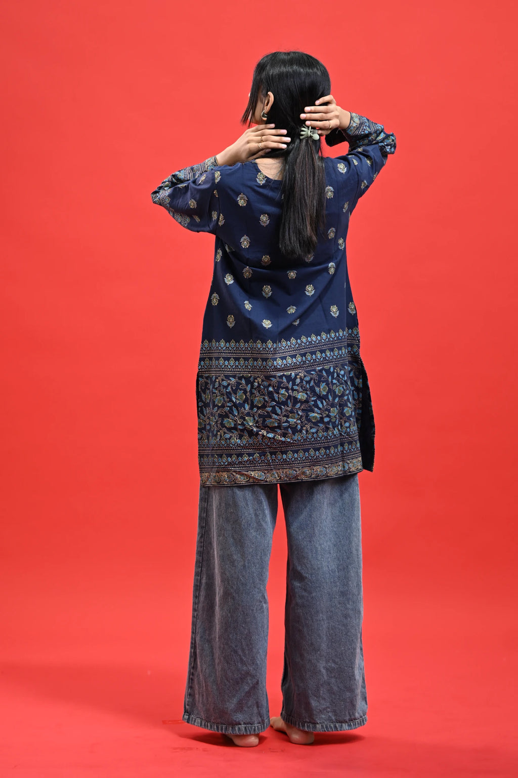 Sapphire Knee Kurti