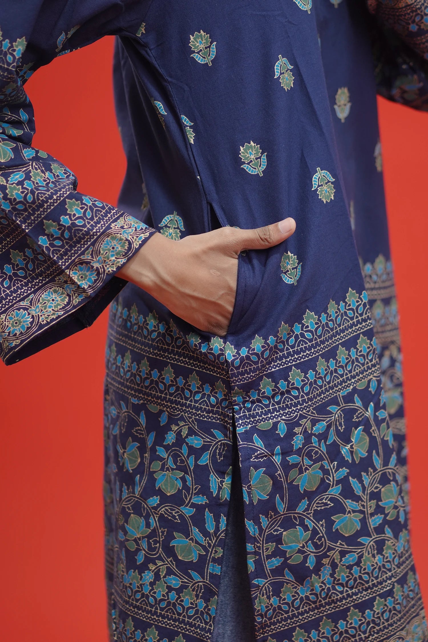 Sapphire Knee Kurti
