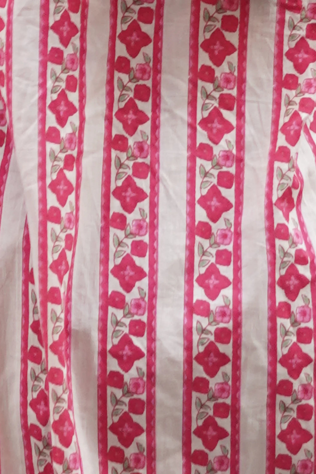 Stripe and Bloom Short Kurti