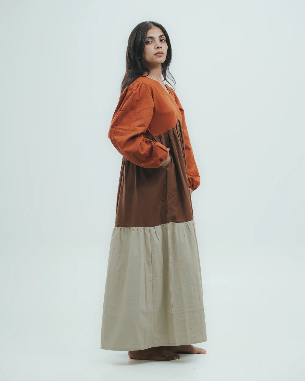 Terracotta Tale Dress