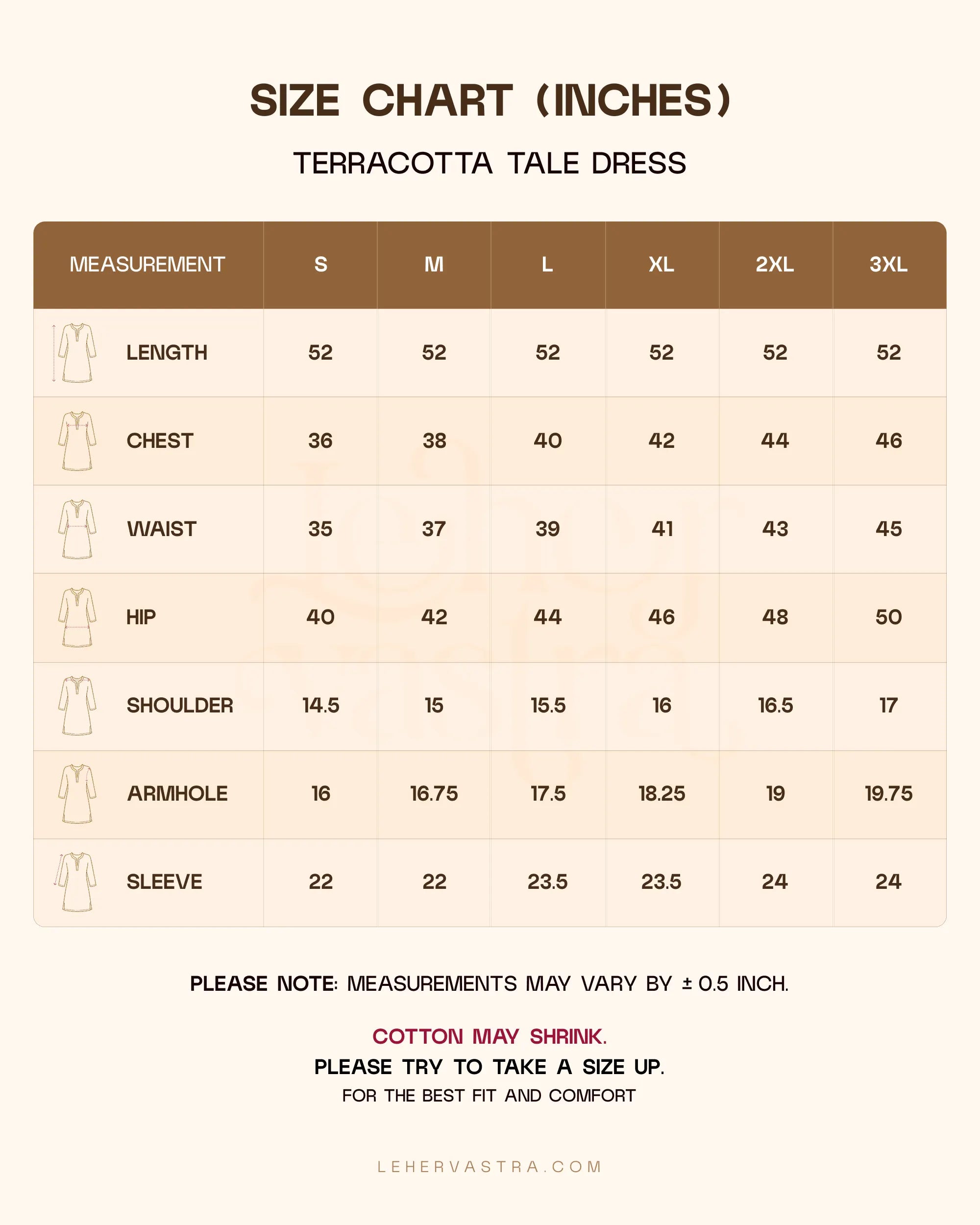 Terracotta Tale Dress
