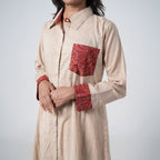 Kashish Check Long Shirt
