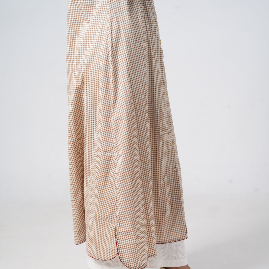 Kashish Check Long Shirt