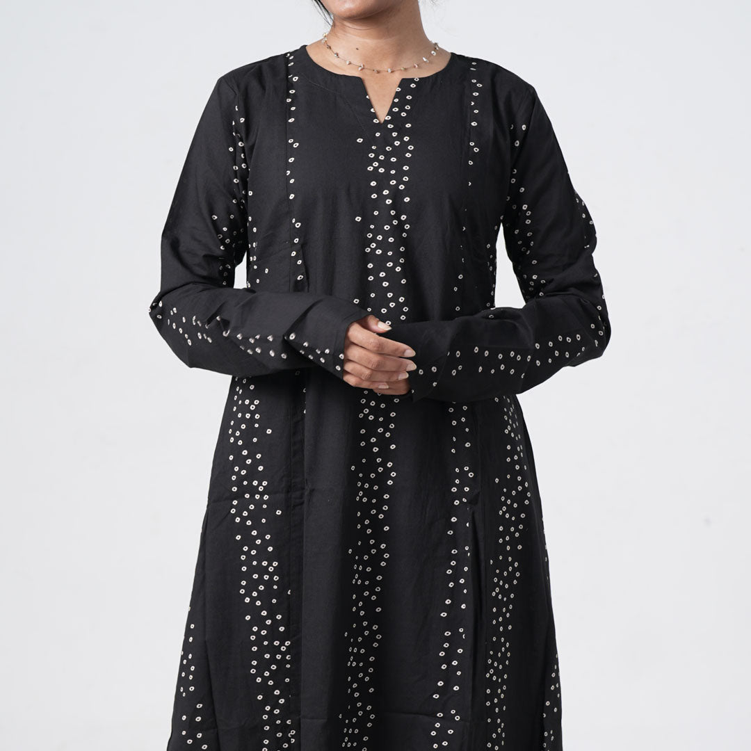 Bandhani Long Kurti
