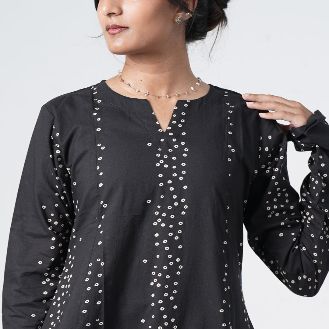 Bandhani Long Kurti