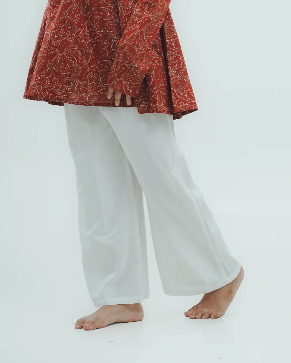 Pure White Palazzo Pants