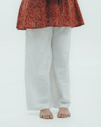 Pure White Palazzo Pants