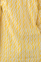 Yellow Short Kurti