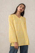 Yellow Short Kurti