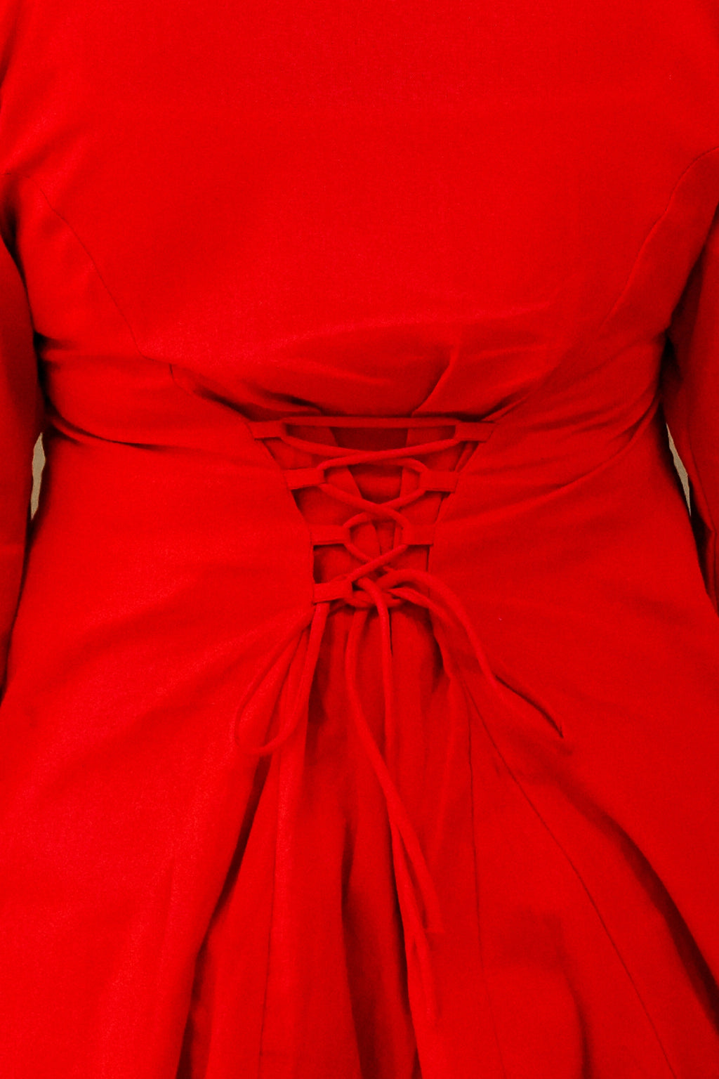 Zaara Red Corset Kurti